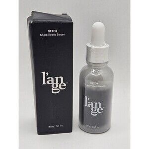 L'ange Detox Scalp Reset Serum 1 fl oz New In Box Soothing Cooling Charcoal